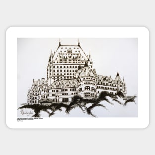 Fairmont Chateau Frontenac, Canada Sticker